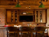 Rustic Home Bar Escape